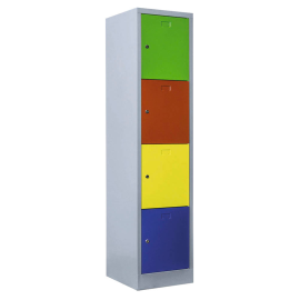 ClassiX Schließfachschrank lichtgrau, bunt 