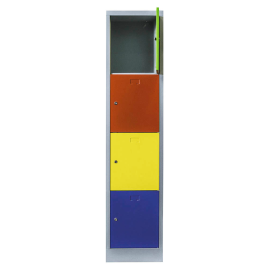 ClassiX Schließfachschrank lichtgrau, bunt 