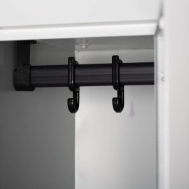 Gerätespind 40 cm Abteilbreite, 2-türig