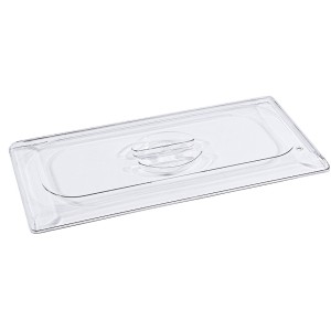 Flacher Deckel aus Polycarbonat 