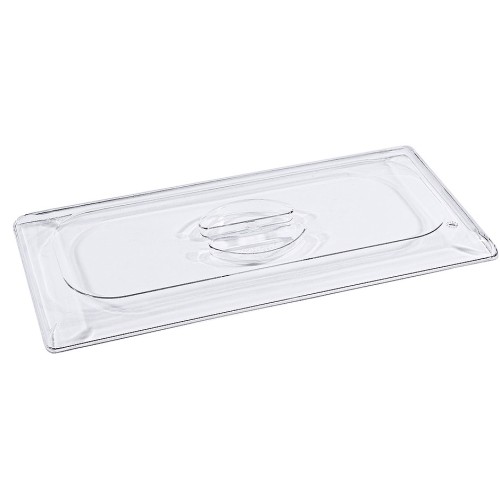 Flacher Deckel aus Polycarbonat 