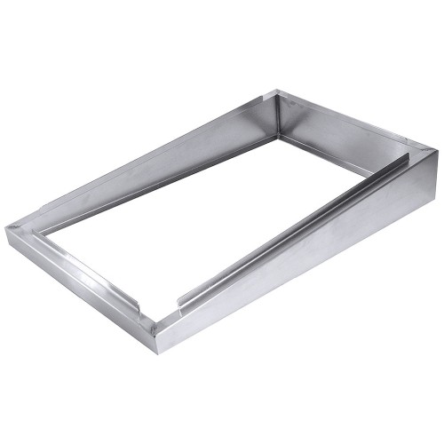 Contacto -Edelstahlrahmen GN 1/1 nach vorne geneigt Contacto -Edelstahlrahmen GN 1/1 nach vorne geneigt