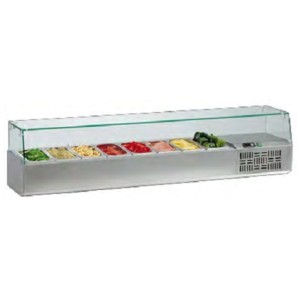 Kühlaufsatzvitrine 1/4