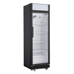 Nisbets Essentials Display Kühlschrank mit Lichtkasten 346Ltr 