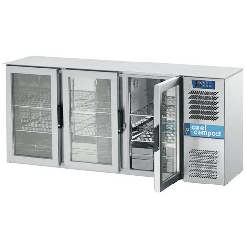 CoolCompact Flaschen-Kühltheke 3-türig CoolCompact Flaschen-Kühltheke 3-türig