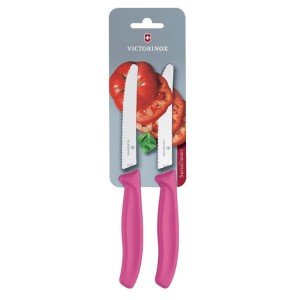 Victorinox Tomaten und Officemesser mit Wellenschliff (2 Stück Victorinox Tomaten und Officemesser mit Wellenschliff (2 Stück