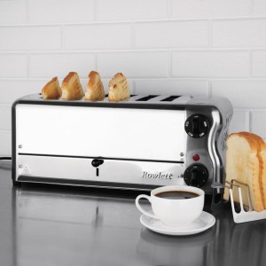 Rowlett Esprit Toaster 6 Schlitze Chrom 