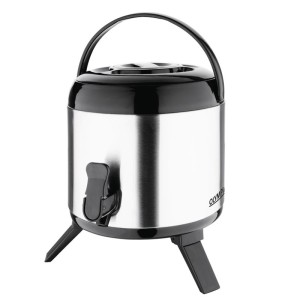 Olympia Edelstahl-Doppelwand-Getränkedispenser 6Ltr Olympia Edelstahl-Doppelwand-Getränkedispenser 6Ltr