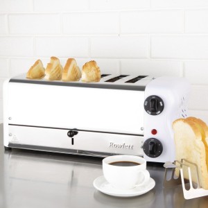 Rowlett Esprit Toaster 6 Schlitze Schwarz
