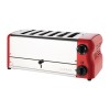 Rowlett Esprit Toaster 6 Schlitze Rot