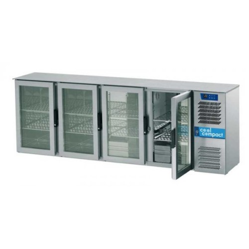 CoolCompact Flaschen-Kühltheke 4-türig CoolCompact Flaschen-Kühltheke 4-türig