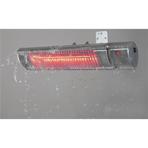 Eurom Golden elektrischer Terrassen Heizstrahler mit Fernbedienung 1800W comfort 