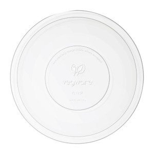 Vegware 185 Serie Kompostierbare Flachdeckel (300 Stück) Vegware 185 Serie Kompostierbare Flachdeckel (300 Stück)