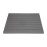 Bolero dunkelgraue quadratische Aluminium Tischplatte 700mm 