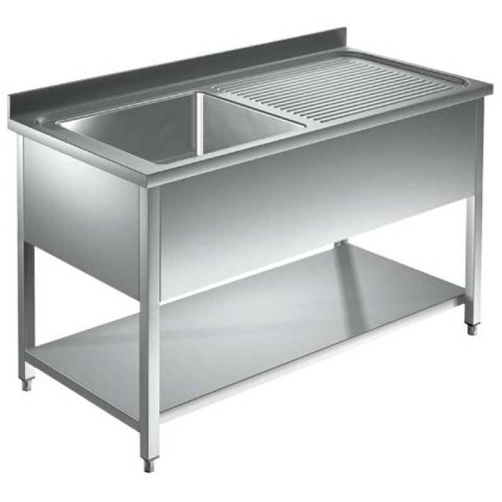 Spültisch 1 Links Becken 1200x700x860mm