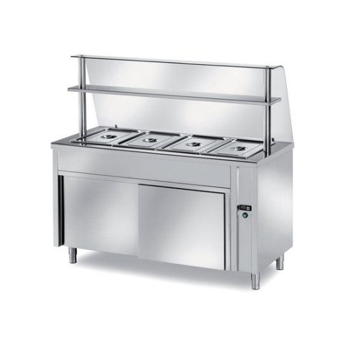 NEUTRALER SCHRANK MIT SCHIEBETÜREN BAINMARIE WANNE/150 NEUTRALER SCHRANK MIT SCHIEBETÜREN BAINMARIE WANNE/150