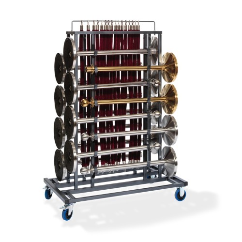 Elegance Transportwagen für 16 absperrpfosten und Absperrkordeln