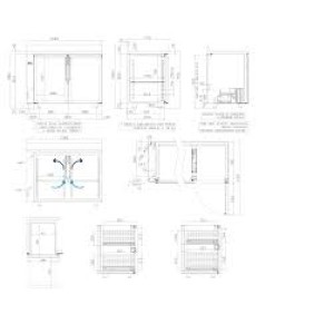 TECNOINOX Elektroherd PCR105E7-Tischgerät mit 6 Runden Platten TECNOINOX Elektroherd PCR105E7-Tischgerät mit 6 Runden Platten