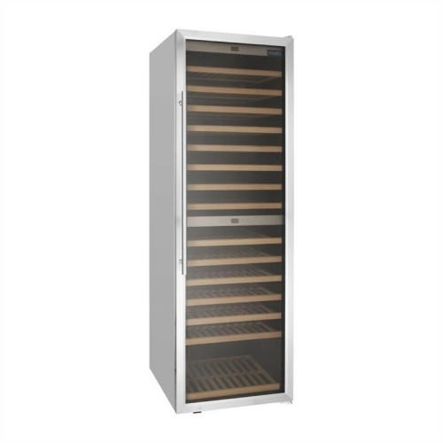 Polar G-Serie Dual Zone Weinkühlschrank Edelstahl 180 Flaschen 