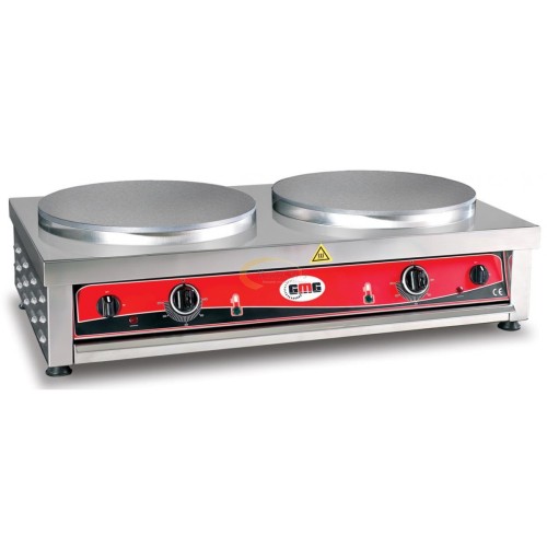 GMG Crepes- Eisen CR- E 240 / Nutzfläche Durchmesser 2x 400mm