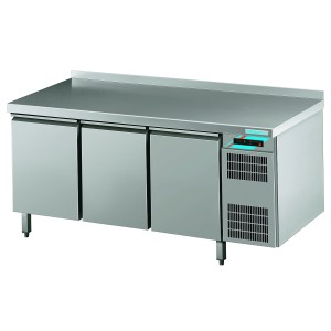 Chromo Kühltische mit 3 Tür 1/1 GN ( BxTxH ) 1725x700x850mm