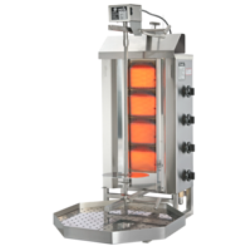 Gas-Kebapgerät Potis G2 -Stellfläche 395x535mm Gas-Kebapgerät Potis G2 -Stellfläche 395x535mm