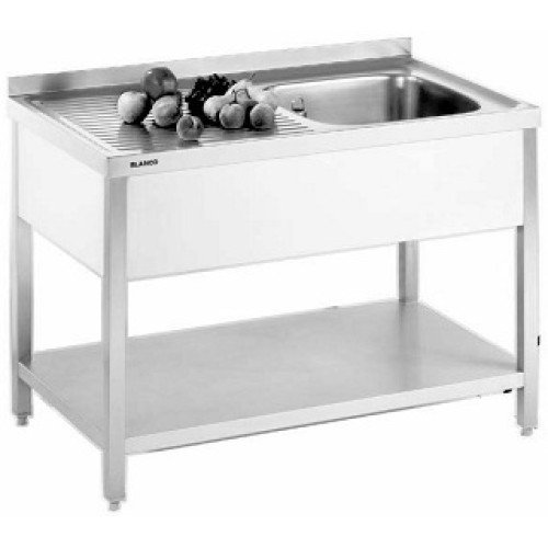 Spültisch 1 Becken Rechts 1200x700x850mm