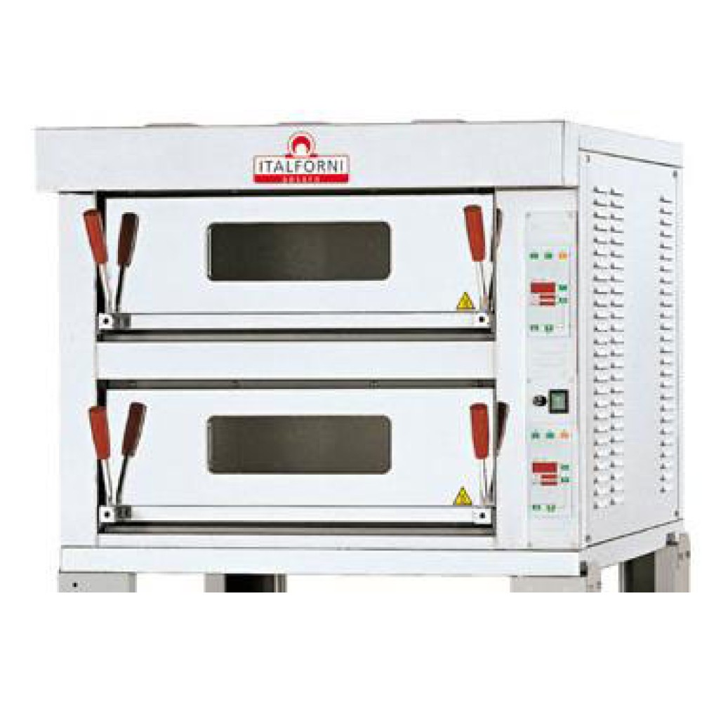 ITALFORNI Pizzaofen DIGITAL für 9+9 Pizzen Durchmesser 330mm