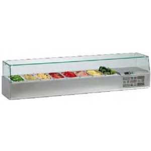 Pizzakühlaufsatz ECO 1800 GN 1/4-1800x325x450mm