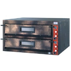 GGF Pizzaofen Vollschamott 6+6 Breitversion/1370x850x750mm