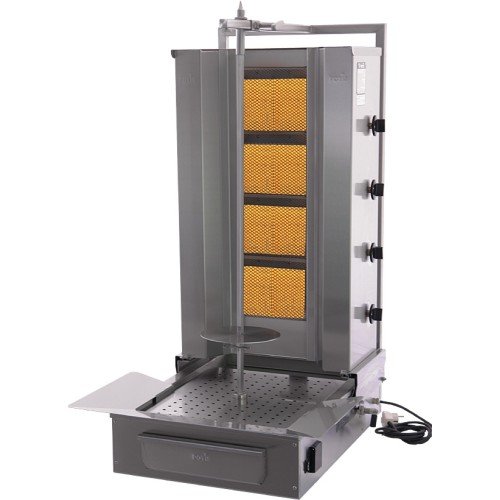 POTIS Gas -Kebapgrill F GD4-70kg/-Spießantrieb unten POTIS Gas -Kebapgrill F GD4-70kg/-Spießantrieb unten