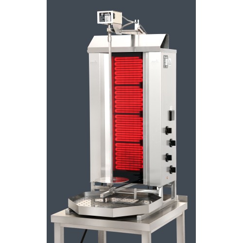 Elektro-Potis Dönergrill Ceran CE4 530x550x1120mm