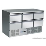 KTM 306 Kühltisch mit 6 Schubladen GN 1/1 -1370x700x875mm