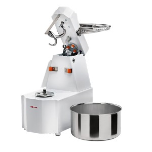 GAM Spiralteigknetmaschine TSVX 50 mit aufklappbarem Rührwerk &