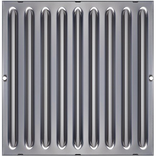 Flammschutzfilter aus Edelstahl 400x400x20mm