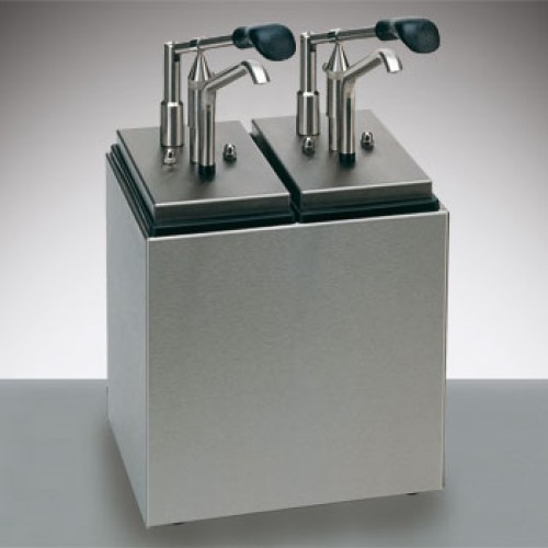 Saucenbar mit Hebeldosierspender 2-Teilig /240x190x430mm