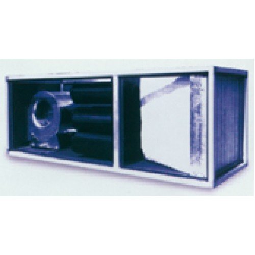 Abluftreinigungsanlage mit motor-Ventilator  Aktivkohlepatronen/