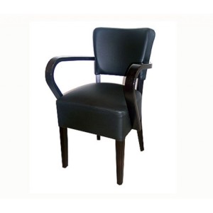 Polsterstuhl mit Armlehnung und abwaschbarem Bezug