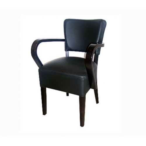 Polsterstuhl mit Armlehnung und abwaschbarem Bezug Polsterstuhl mit Armlehnung und abwaschbarem Bezug