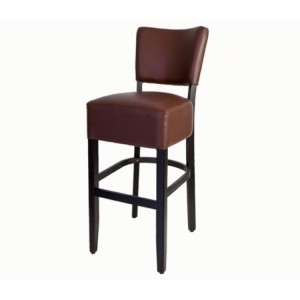 Polsterstuhl Sitz und Rücken gepolstert