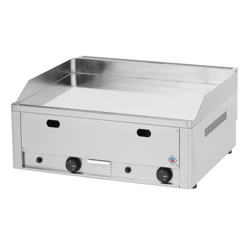 Tischgerät GAS Griddlepatte Chromstahl glatt/660x600x220mm