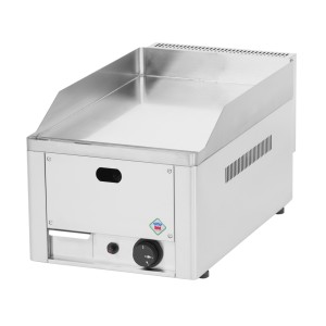 Tischgerät GAS Griddlepatte Chromstahl glatt/330x540x220mm Tischgerät GAS Griddlepatte Chromstahl glatt/330x540x220mm