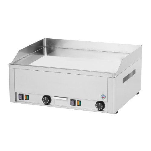 Tischgerät Elektro Griddlepatte Chromstahl glatt/660x540x220mm