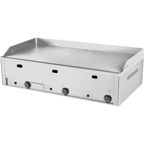 Tischgerät GAS Griddlepatte Chromstahl /990x600x220mm