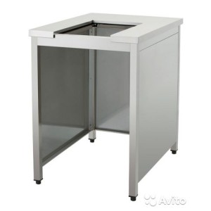 Untergestell aus Edelstahl 660x880x960mm Untergestell aus Edelstahl 660x880x960mm