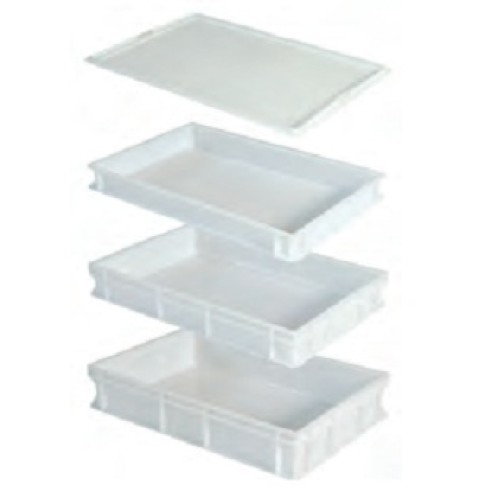 Teigbähelter Deckel 600x400mm aus Polyäthylen