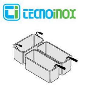 Korbset 1 x GN 1/3 + 2 x GN 2/6 für Nudelkocher 290x145x200mm