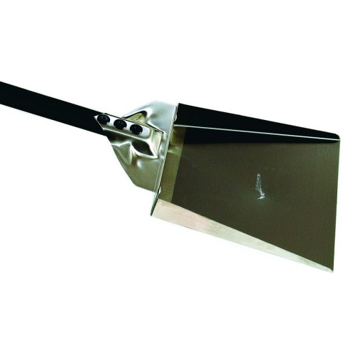 Pizzaofen -Kohleschaufel AC-PL Edelstahl 210x310mm Länge 1740mm