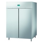 Chromo Tiefkühlschrank GN 2/1 mit 2 Türen ( BxTxH ) 1390x810x202