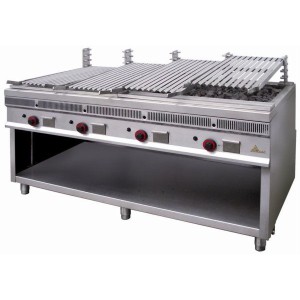 Grill mit Vulkangestein GAS PSI-160 1600x900x850mm